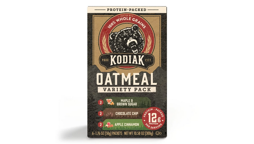Kodiak Protein-Packed Instant Oatmeal Packets Variety Pack, 1.76 oz