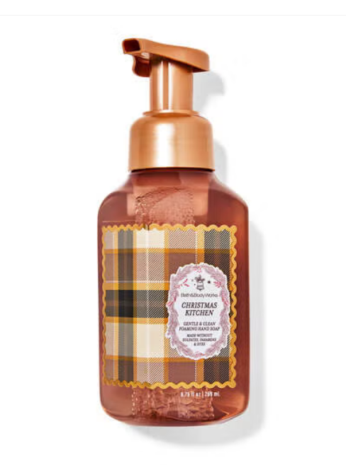 Christmas Kitchen  Gentle &amp; Clean Foaming Hand Soap