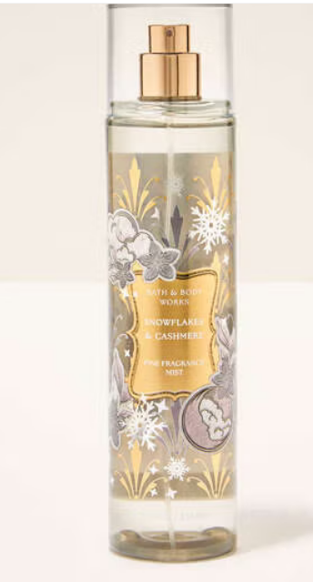 Snowflakes &amp; Cashmere  Fine Fragrance Mist