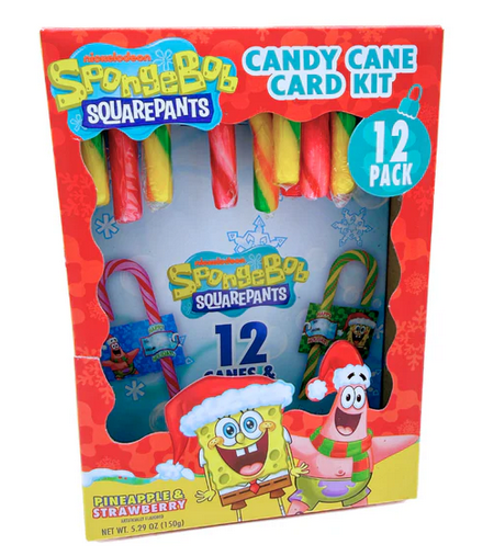 Spongebob Squarepants Candy Cane 12ct