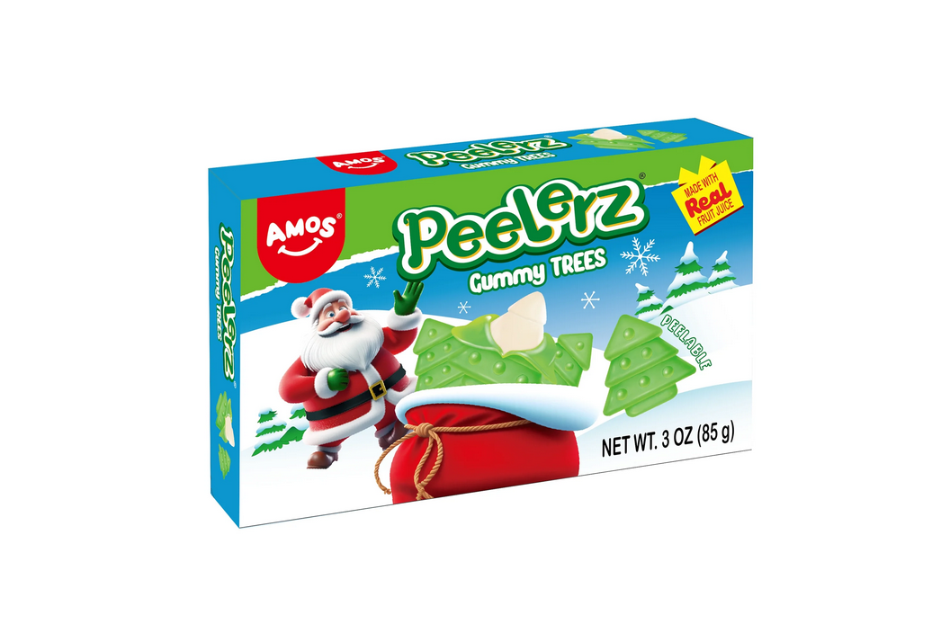 Peelerz Christmas Tree Gummies, Gluten, Milk and Nut Free, 1 Count, 3 Oz