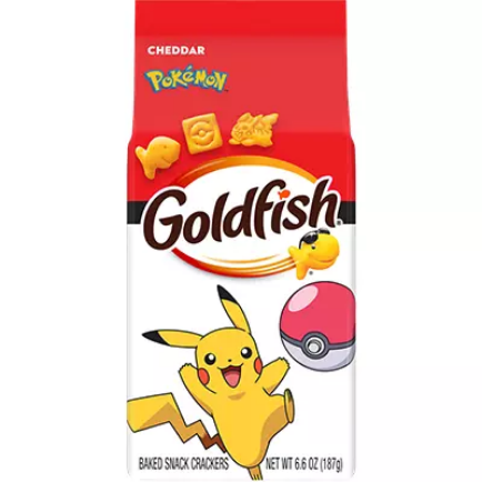 Goldfish Crackers Cheddar Pokemon  6.6oz