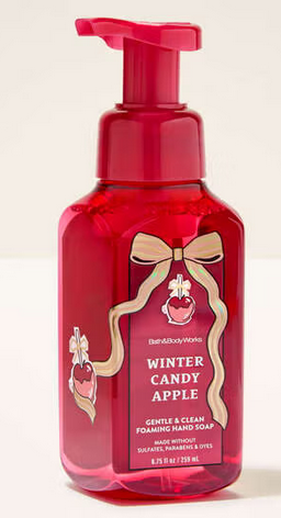 Winter Candy Apple  Gentle &amp; Clean Foaming Hand Soap