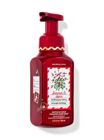 Simmer &amp; Spice  Gentle &amp; Clean Foaming Hand Soap