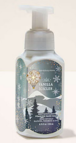 Vanilla Icicles  Gentle &amp; Clean Foaming Hand Soap