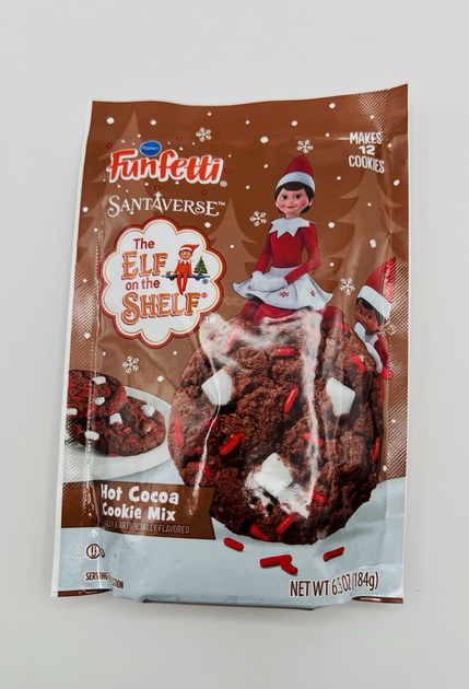 Pillsbury Funfetti Elf on the Shelf Hot Cocoa Cookie Mix