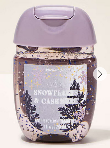 Snowflakes &amp; Cashmere  PocketBac Hand Sanitizer