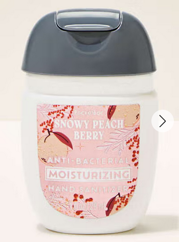 Snowy Peach Berry  PocketBac Hand Sanitizer