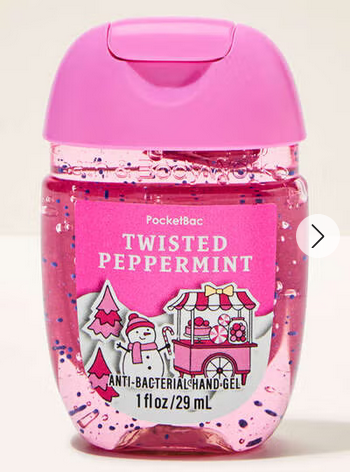 Twisted Peppermint  PocketBac Hand Sanitizer