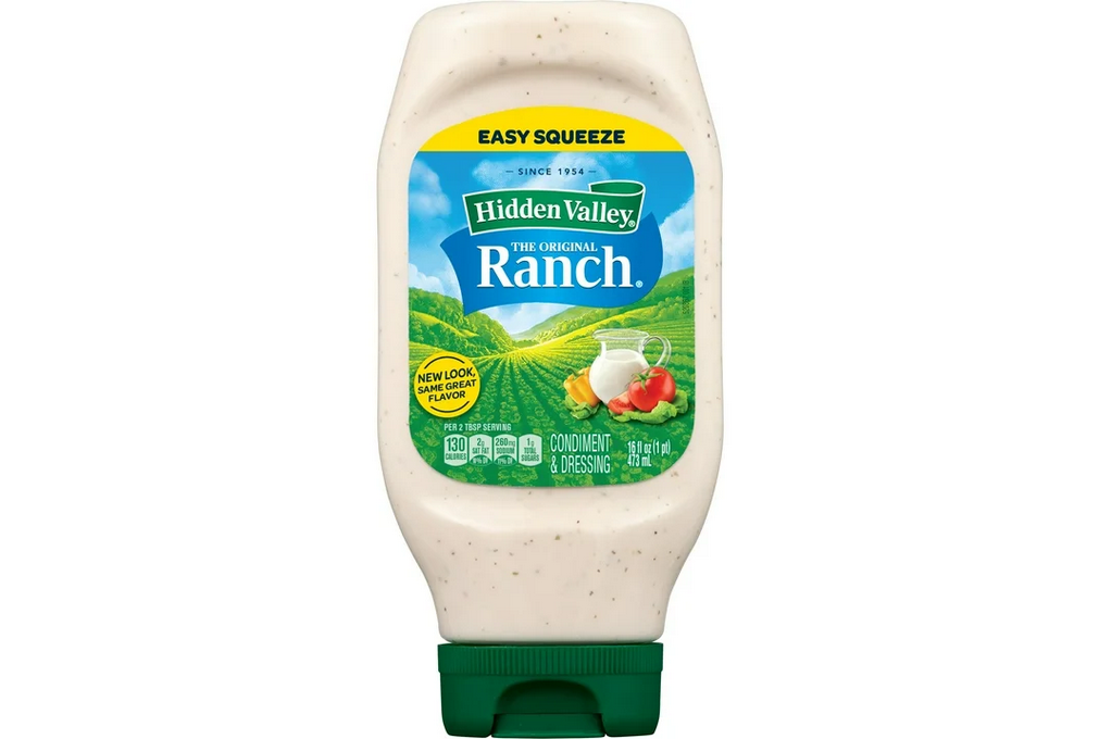 Hidden Valley Gluten Free Original Ranch Dipping Sauce Salad Dressing and Topping, 16 fl oz
