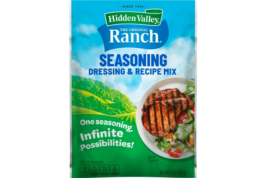 Hidden Valley Gluten Free Original Ranch Salad Dressing and Seasoning Mix, 1 oz