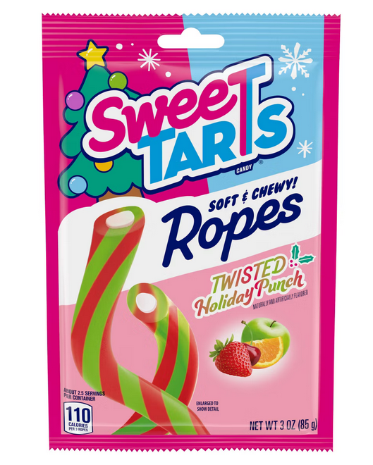 SweeTARTS Christmas Ropes Candy - 3oz