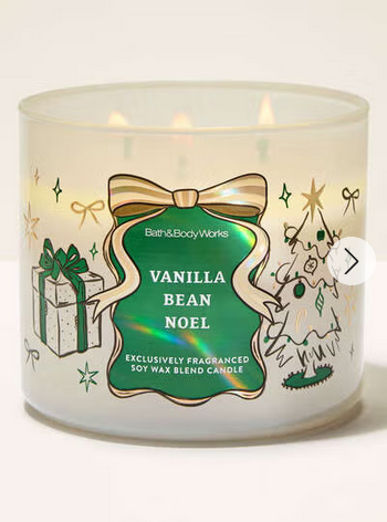 Vanilla Bean Noel  3-Wick Candle