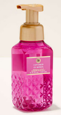 Covered In Roses  Gentle &amp; Clean Foaming Hand Soap