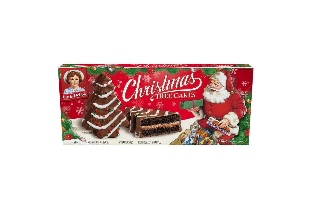 Little Debbie Chocolate Christmas Tree Cakes, 8.25 oz, 5 Count