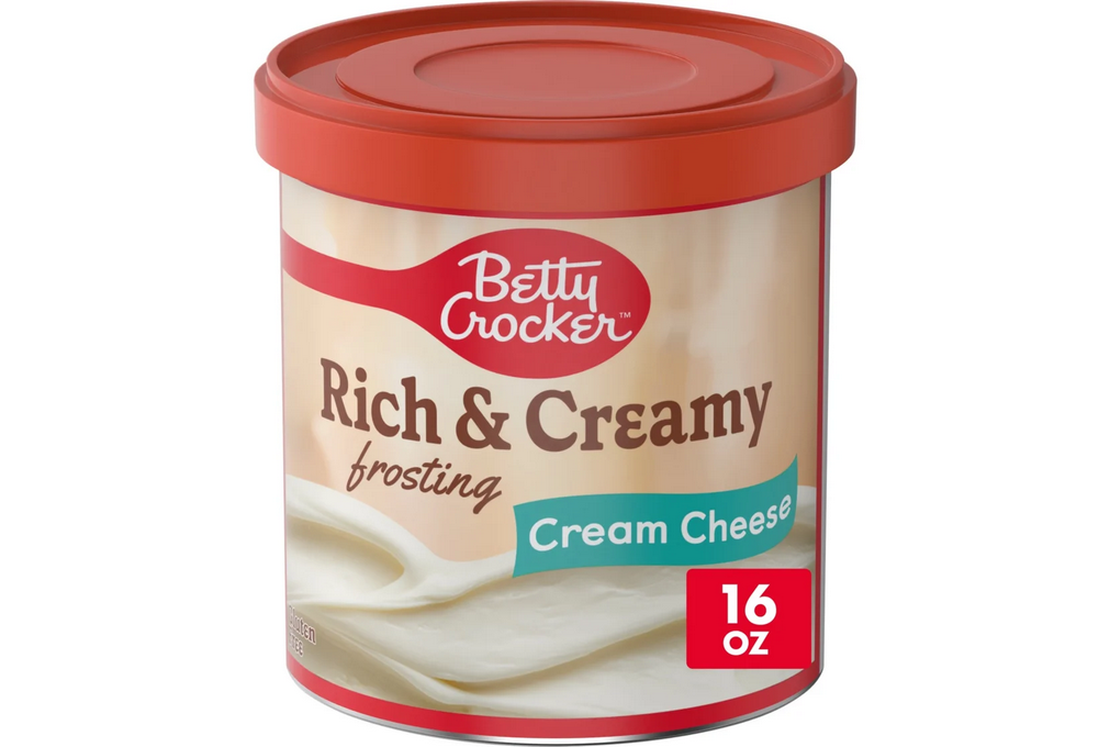 Betty Crocker Rich and Creamy Frosting, Cream Cheese, Gluten Free, Holiday Baking, 16 oz
