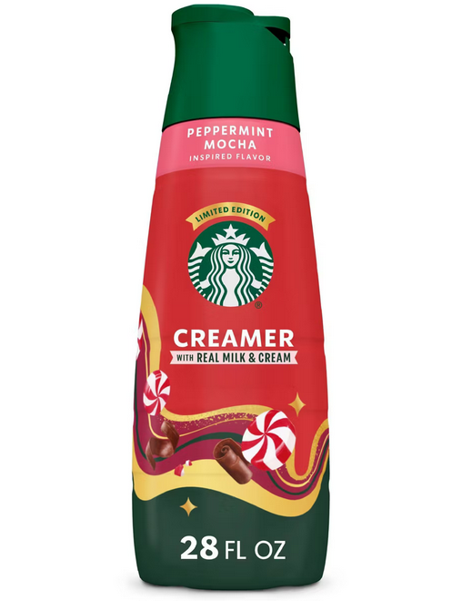 Starbucks Peppermint Mocha Coffee Creamer - 28 fl oz