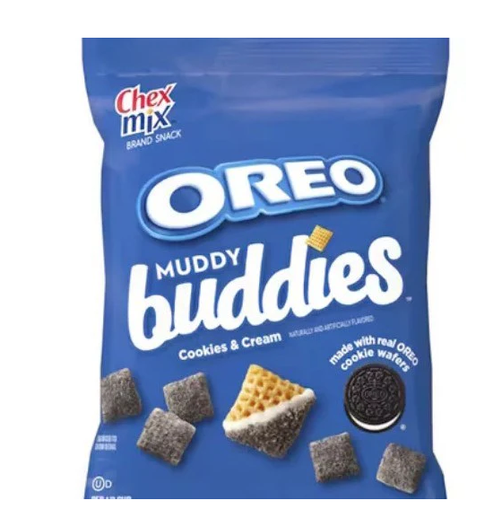 Chex Mix Muddy Buddies Oreo Cookis &amp; Cream 1.75oz