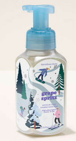 Grape Spritz  Gentle &amp; Clean Foaming Hand Soap