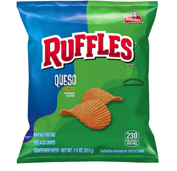 Ruffles Queso Cheese 1.5oz