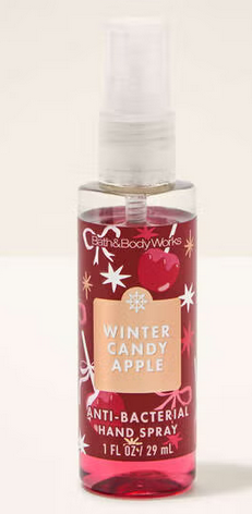 Winter Candy Apple  Hand Sanitizer Spray