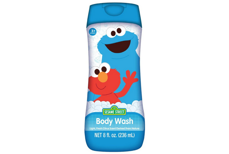 Sesame Street 8oz Body Wash in a Bottle Parabens Free, Non Toxic – The ...