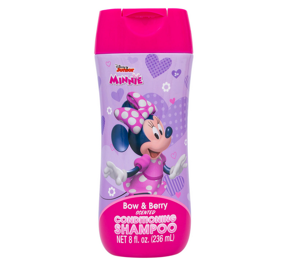 Disney Junior Minnie 3 In 1 Body Wash Shampoo &amp; Conditioner - 8oz - Bow &amp; Berry Scented