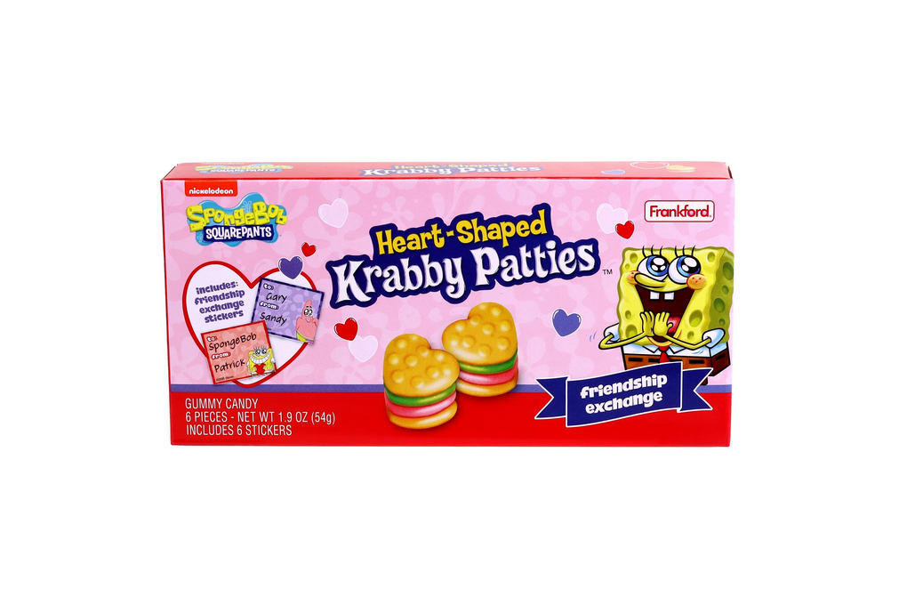 Nickelodeon SpongeBob Krabby Patties Gummy Candy Theater Box 1.9oz