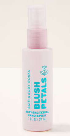 Blush Petals  Hand Sanitizer Spray
