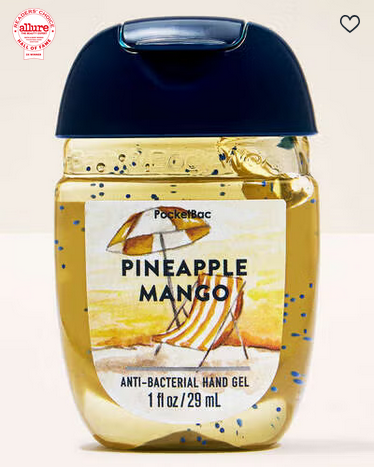 Pineapple MangoPocketBac Hand Sanitizer
