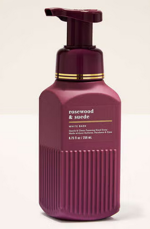 White Barn Rosewood &amp; Suede Gentle &amp; Clean Foaming Hand Soap