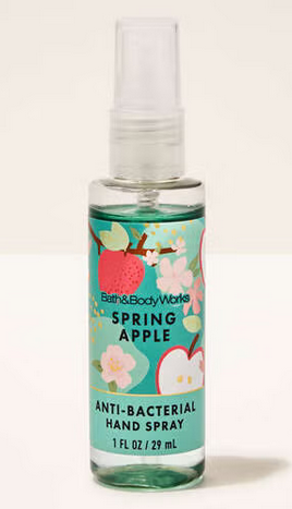 Spring Apple Hand Sanitizer Spray