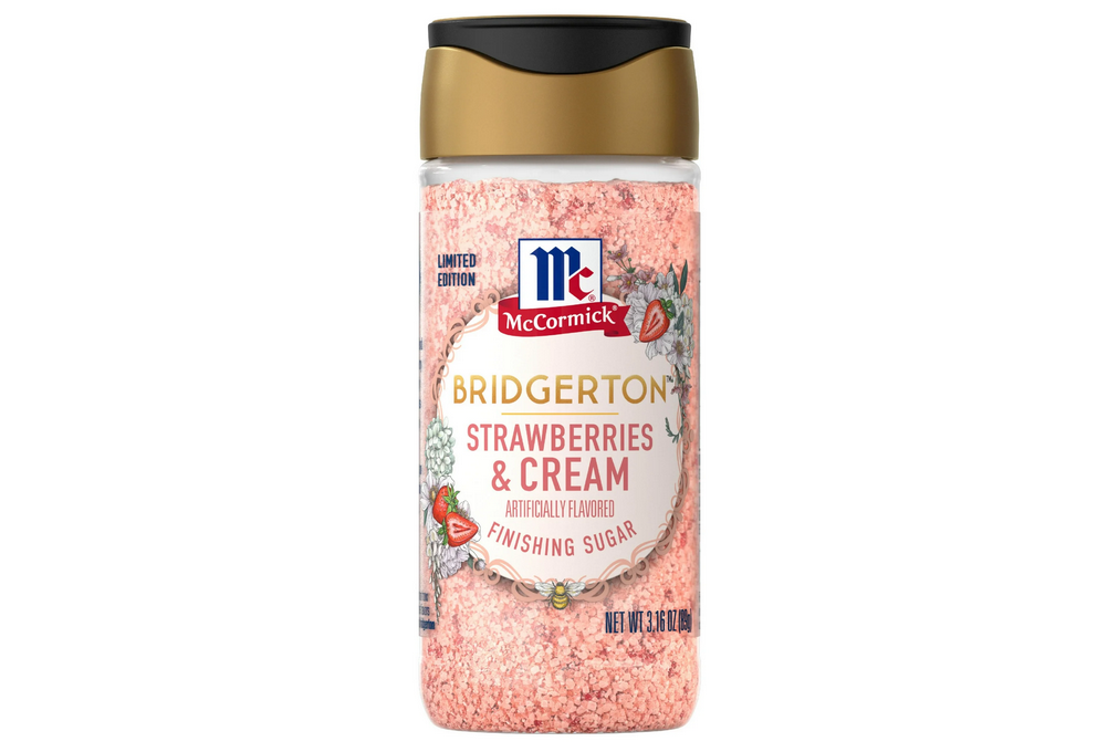 McCormick Strawberries &amp; Cream Finishing Sugar, 3.16 oz Bottle