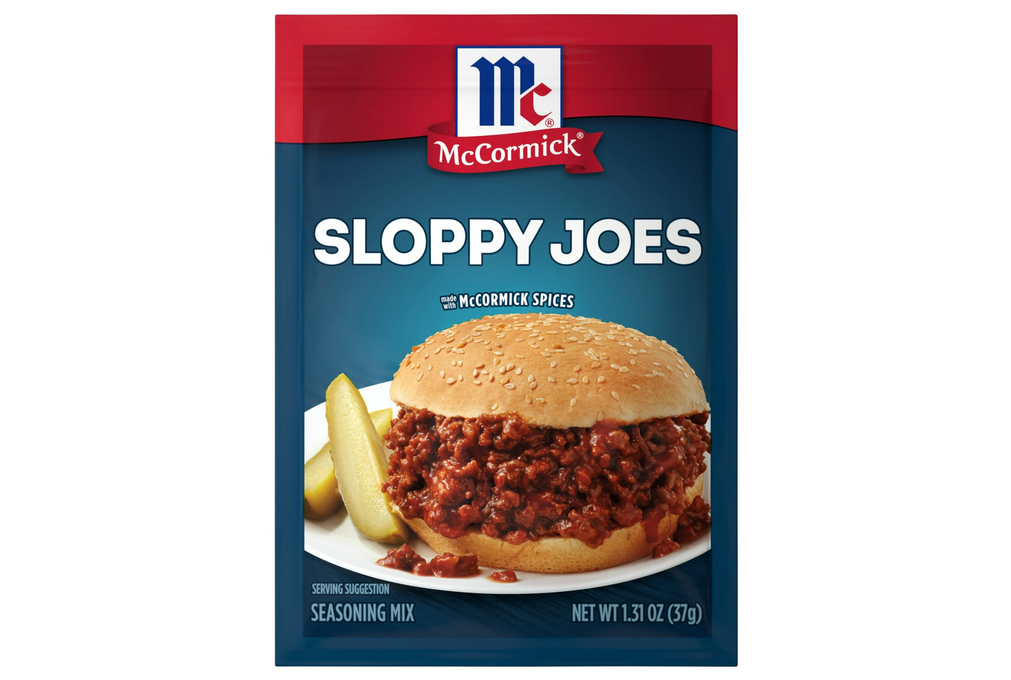 McCormick Sloppy Joes Seasoning Mix, 1.31 oz Packet
