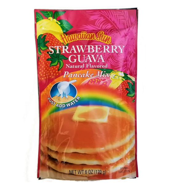 Hawaiian Sun Pancake Mix - Strawberry Guava 6oz