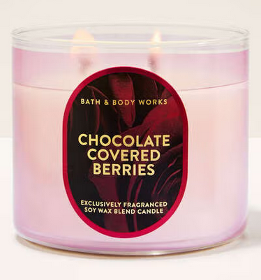 Chocolate Covered Berries 3-Wick Candle