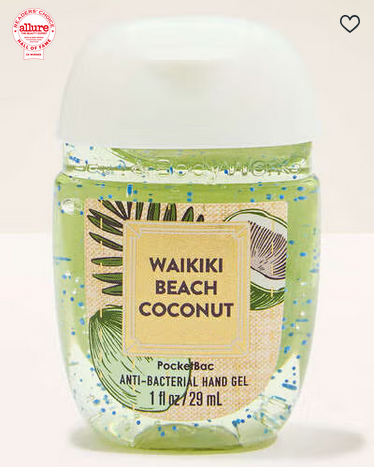 Waikiki Beach Coconut PocketBac Hand Sanitizer
