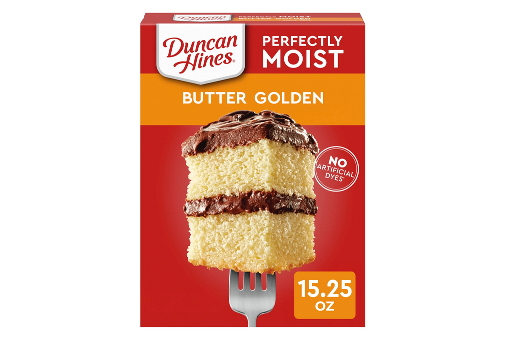 Duncan Hines Butter Golden Flavored Cake Mix, 15.25 oz