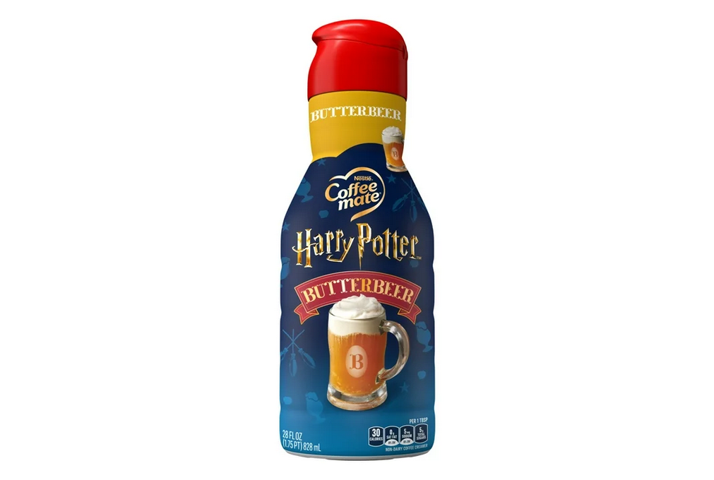 Coffee mate Harry Potter Butterbeer Flavored Liquid Creamer, Non Dairy, Gluten Free 28 fl oz