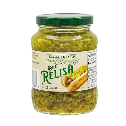 Mama Fresca Dill Relish 12 fl oz Jar
