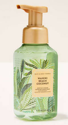 Waikiki Beach Coconut Gentle &amp; Clean Foaming Hand Soap