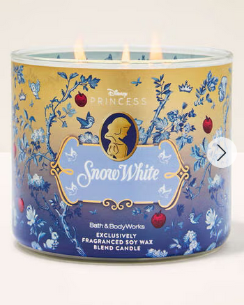 Disney Princess Snow White 3-Wick Candle