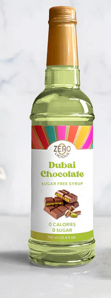Zerolicious Dubai Chocolate Syrup 750ml