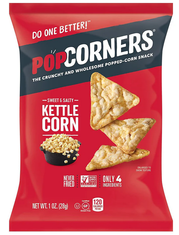PopCorners Sweet &amp; Salty Kettle Corn 1 oz