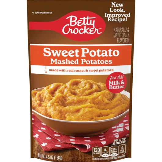 Betty Crocker Sweet Potatoes Mashed 4.5oz