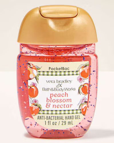 Peach Blossom &amp; Nectar PocketBac Hand Sanitizer