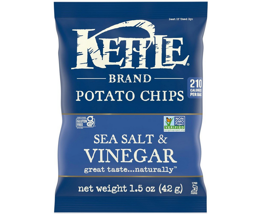 Kettle Brand Sea Salt &amp; Vinegar 1.5oz