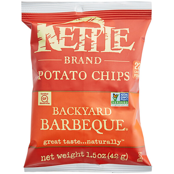 Kettle Brand Backyard Barbeque Potato Chips 1.5 oz