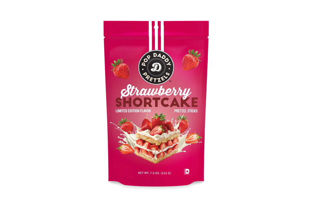 Pop Daddy Strawberry Shortcake Pretzel Sticks 7.5oz