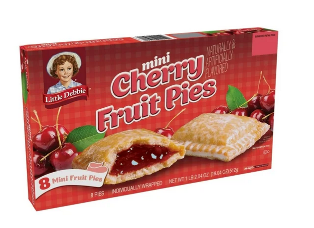 Little Debbie Cherry Fruit Pies, 18.04 oz (8 Count)